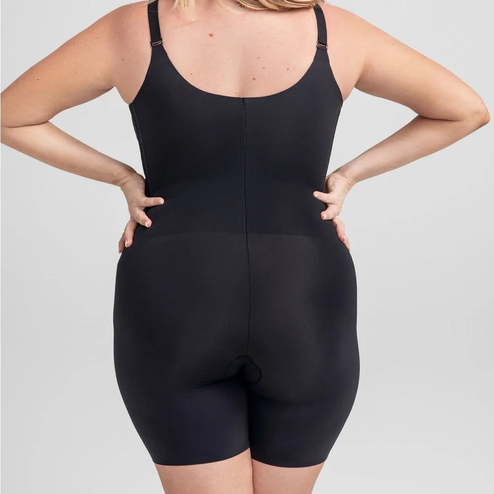 Honeylove “Runway” Mid Thigh Bodysuit NWT 1X - Picture 3 of 8